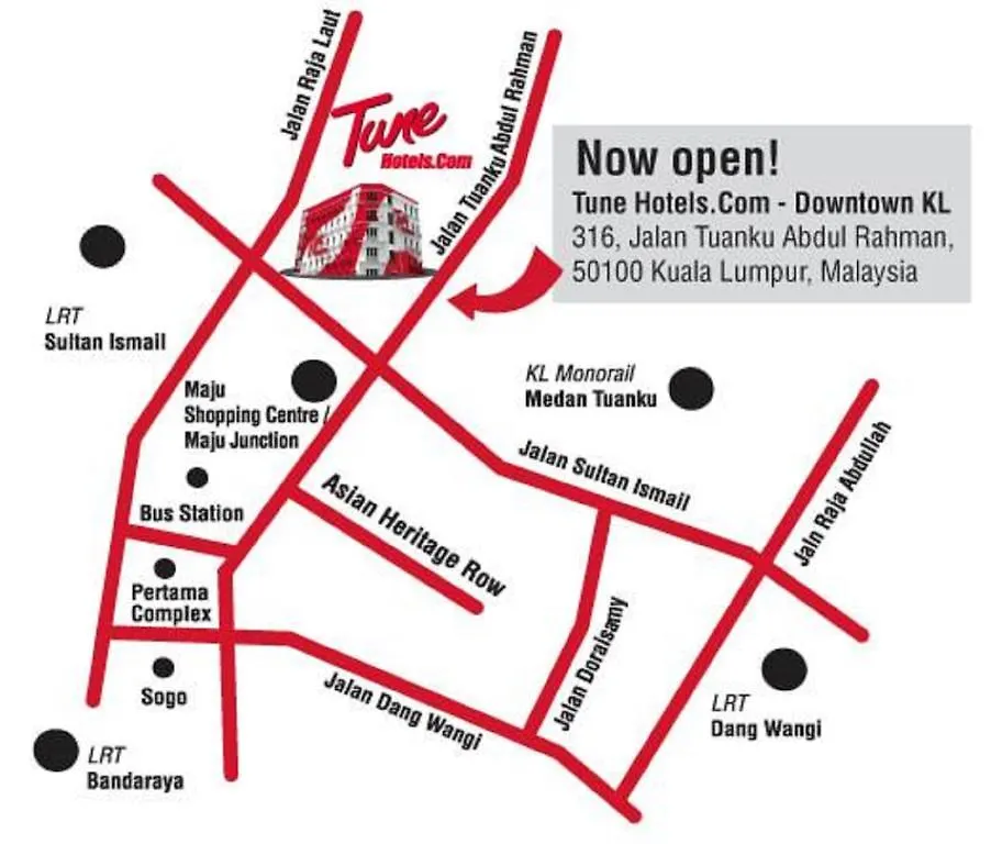 Tune Hotel Kuala Lumpur